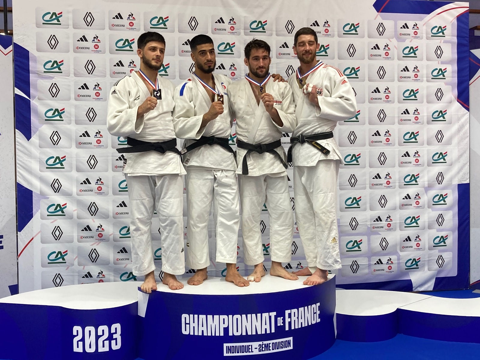 Loris Gianinni accède aux championnats de France première division